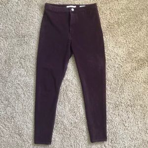 Maroon Levi’s Jeggings
